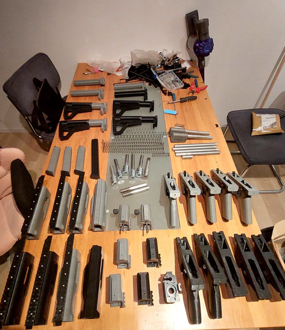 Professional gunsmith in Ranchi performing air rifle cleaning and firearm maintenance